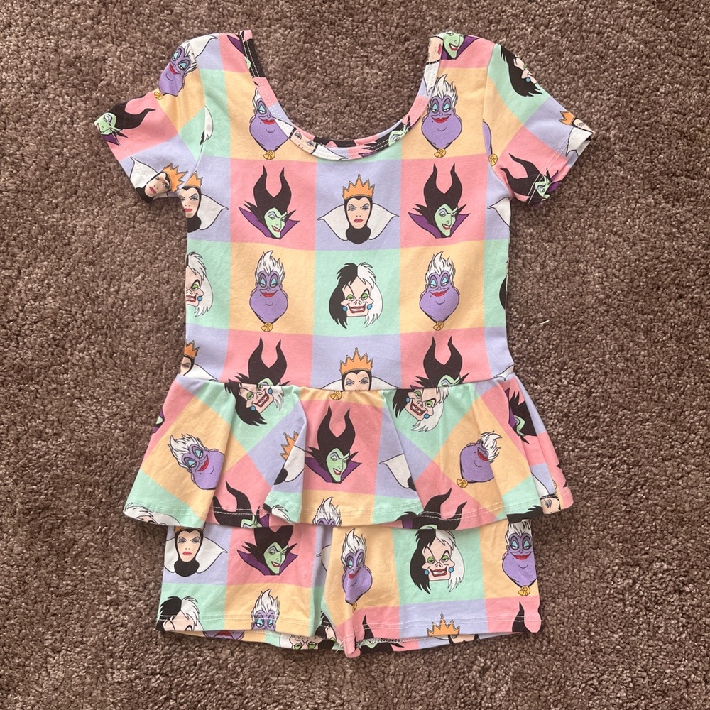 Wild Rich Kids Romper Disney Villains